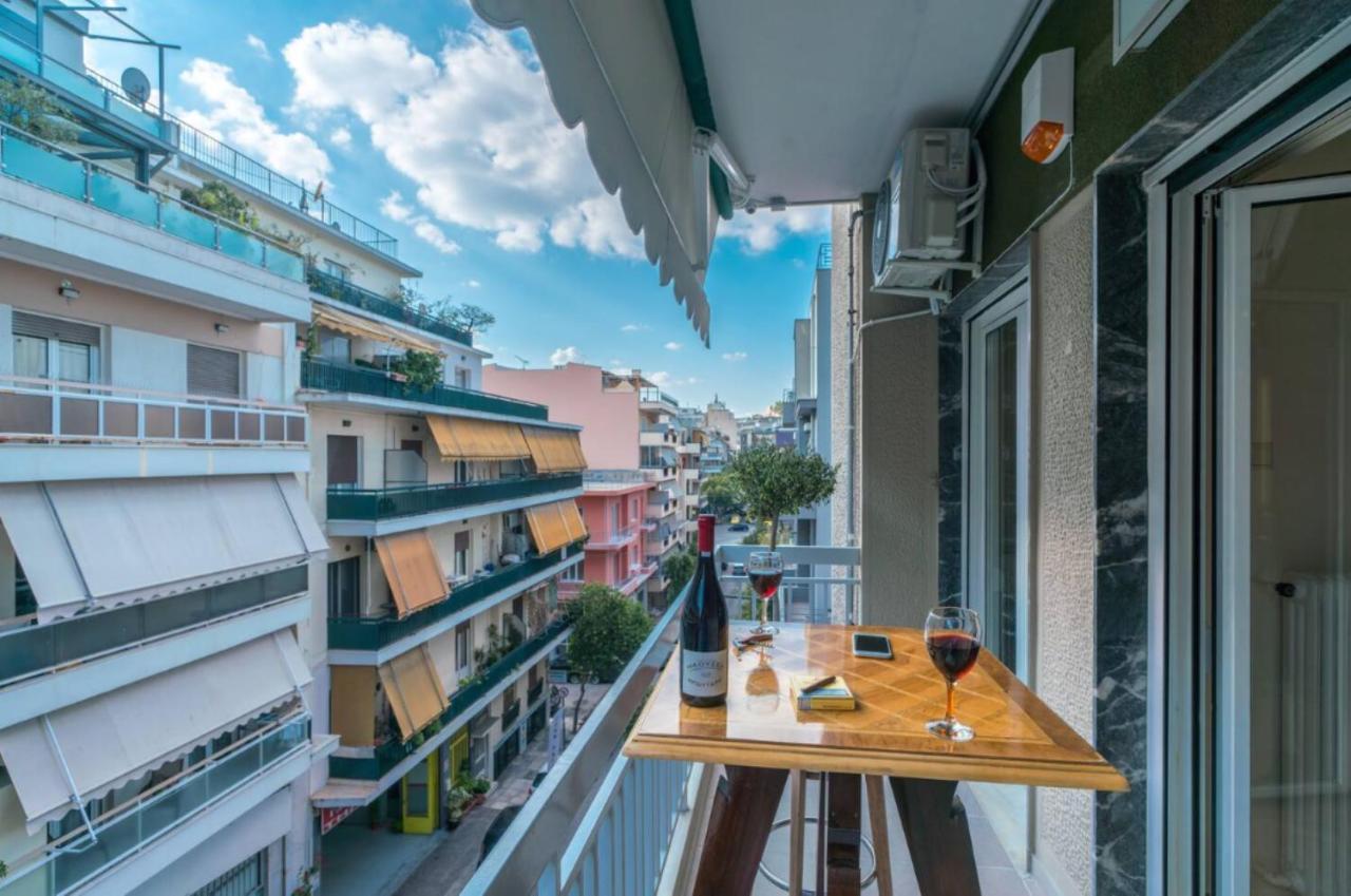 Athenian elegant apt near Acropolis Apartment Exterior foto